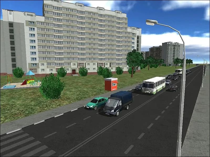 3D Инструктор - Вождение по Москве — скриншот 1