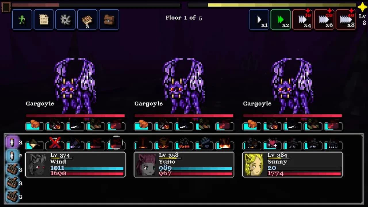 Legends of Dragaea: Idle Dungeons — скриншот 5
