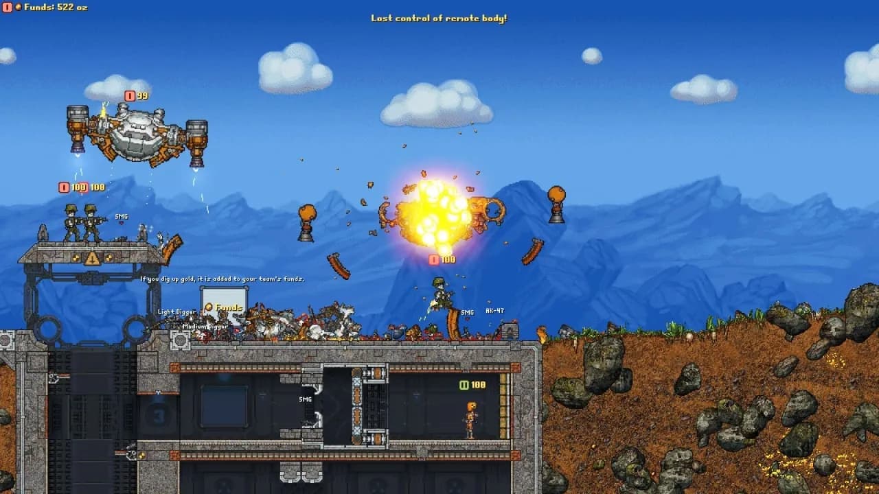 Cortex Command — скриншот 1