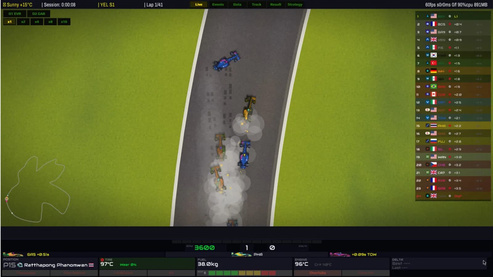 The Undercut: Racing Manager — скриншот 2