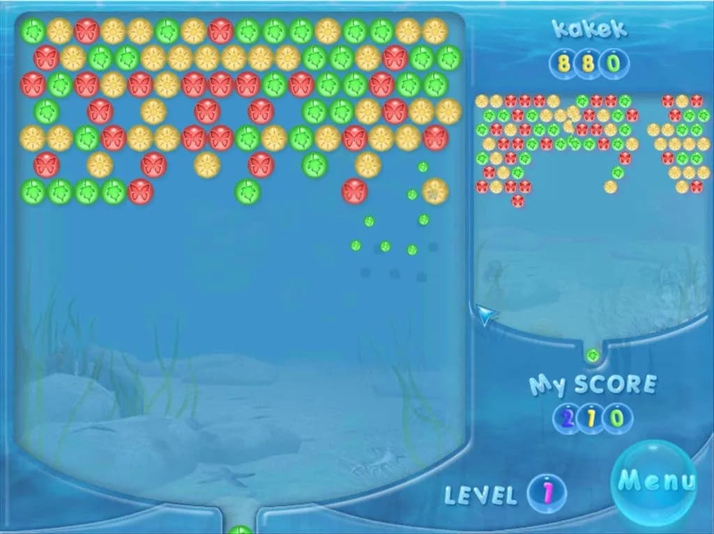 Bubble Shooter — скриншот 1