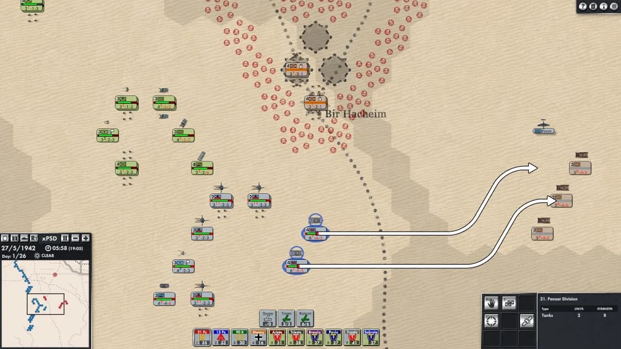 Attack at Dawn: North Africa — скриншот 1