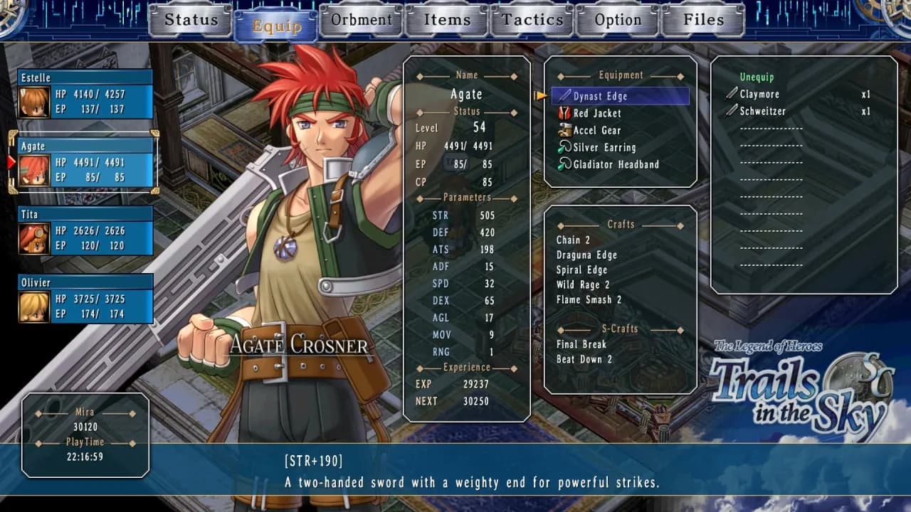 The Legend of Heroes: Trails in the Sky SC — скриншот 11