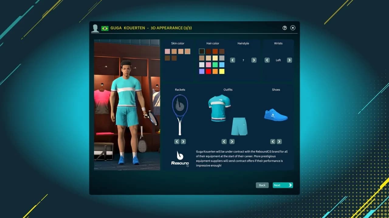 Tennis Manager 2022 — скриншот 4