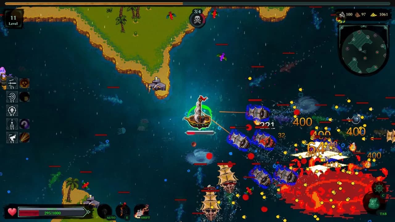 Curse of Pirates — скриншот 1