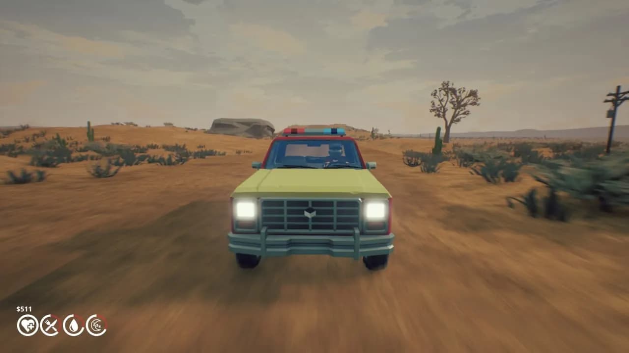 Under the Sand REDUX - a road trip game — скриншот 2