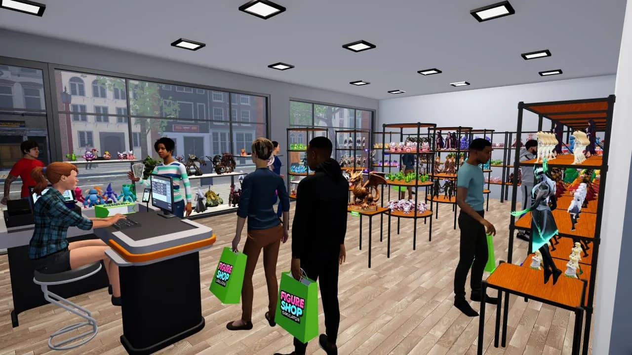 Figure Shop Simulator — скриншот 8