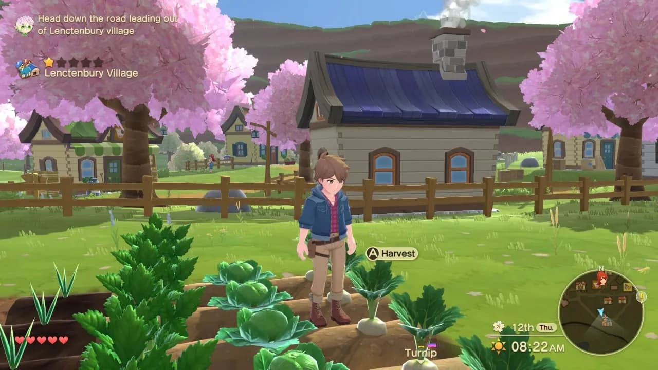 Harvest Moon: The Winds of Anthos — скриншот 1