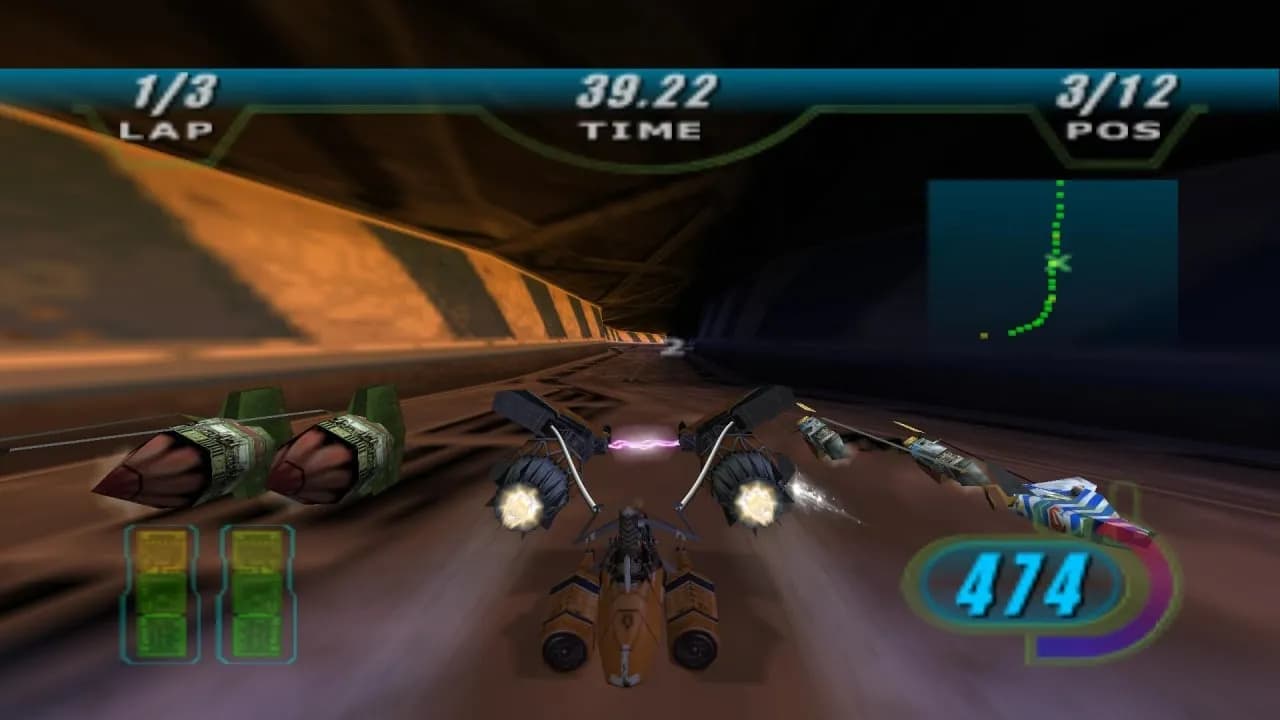 STAR WARS Episode 1 Racer — скриншот 12