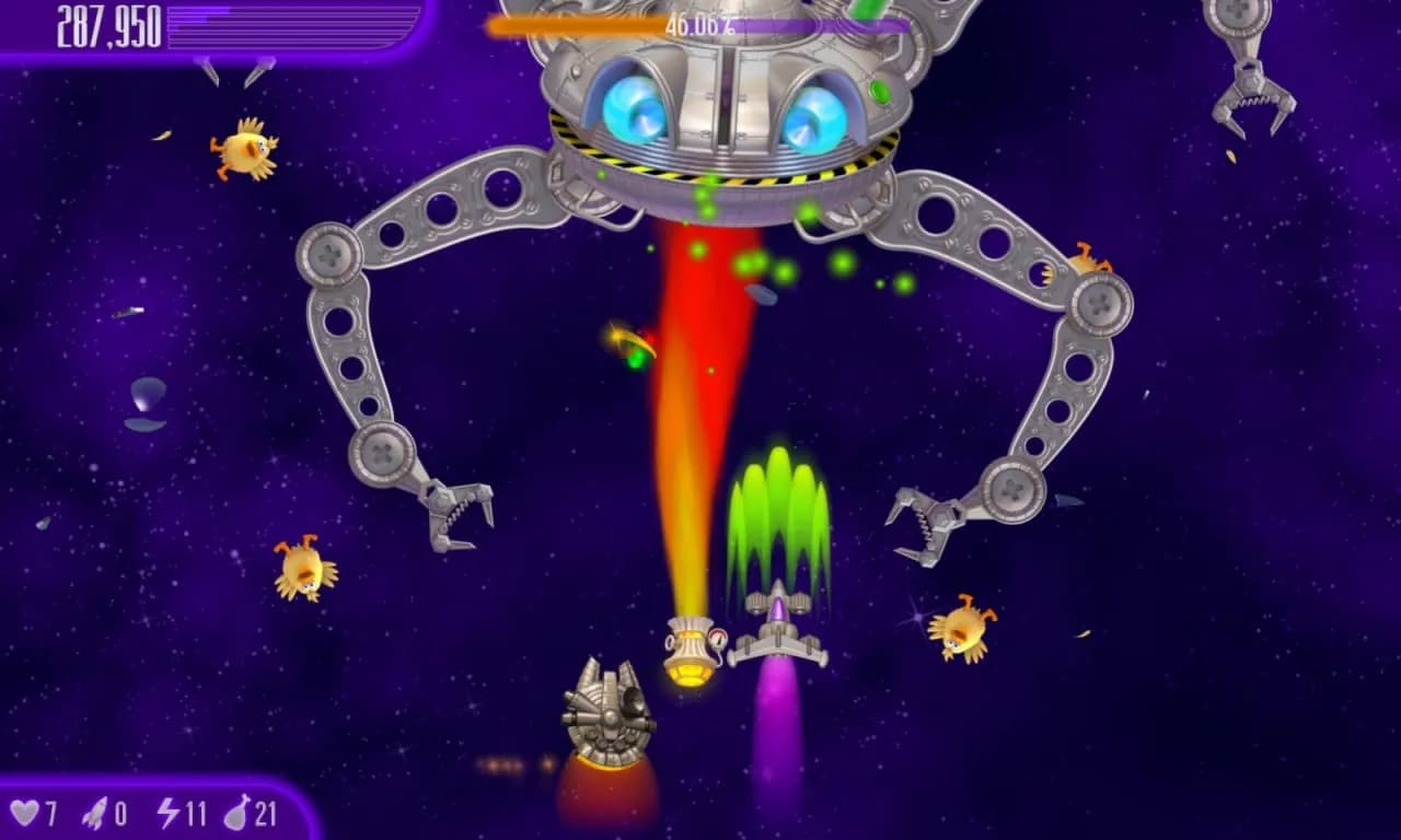 Chicken Invaders 4 — скриншот 3
