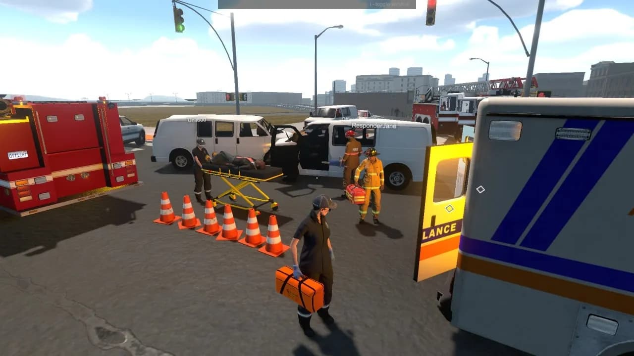 Flashing Lights: Police, Firefighting, Emergency Services Simulator — скриншот 3