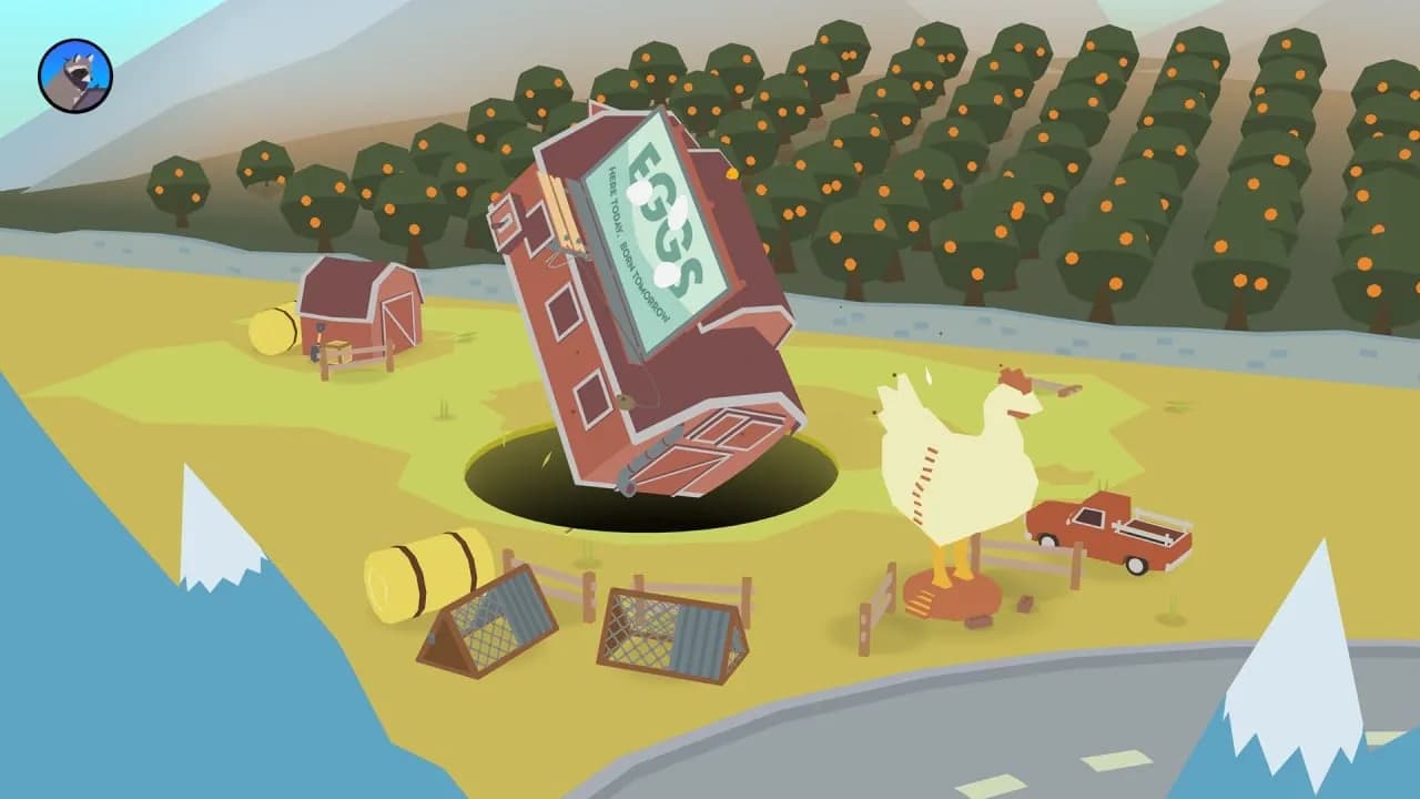 Donut County — скриншот 1