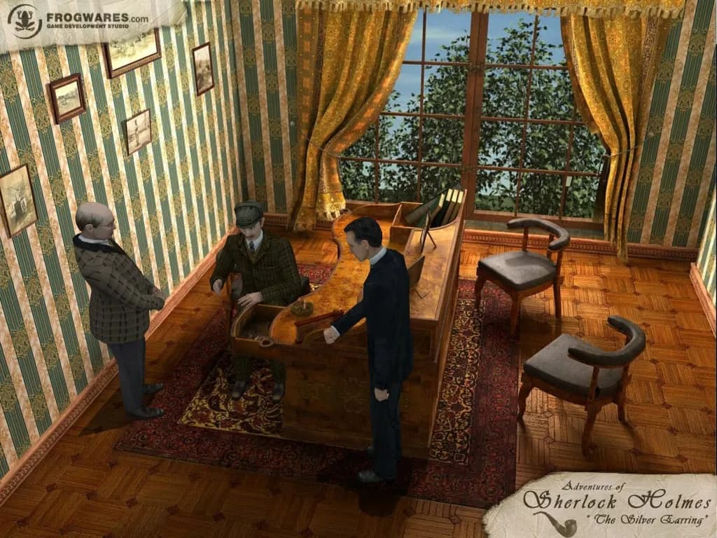 Sherlock Holmes: The Secret of the Silver Earring — скриншот 11