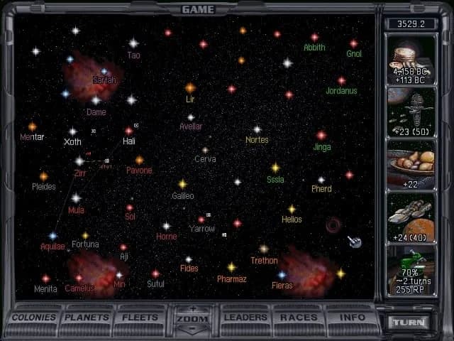 Master of Orion 2 — скриншот 1
