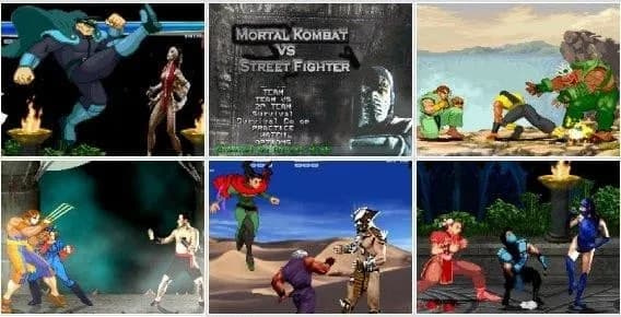Mortal Kombat VS Street Fighter — скриншот 2