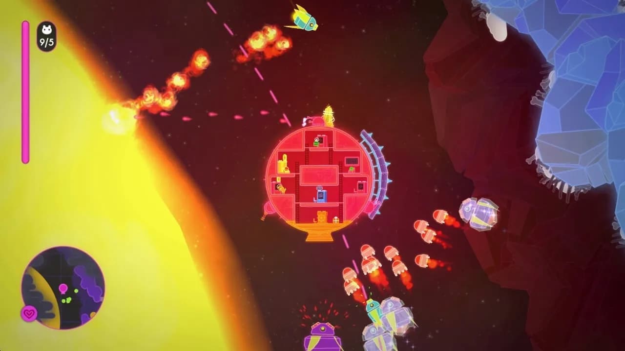 Lovers in a Dangerous Spacetime — скриншот 6