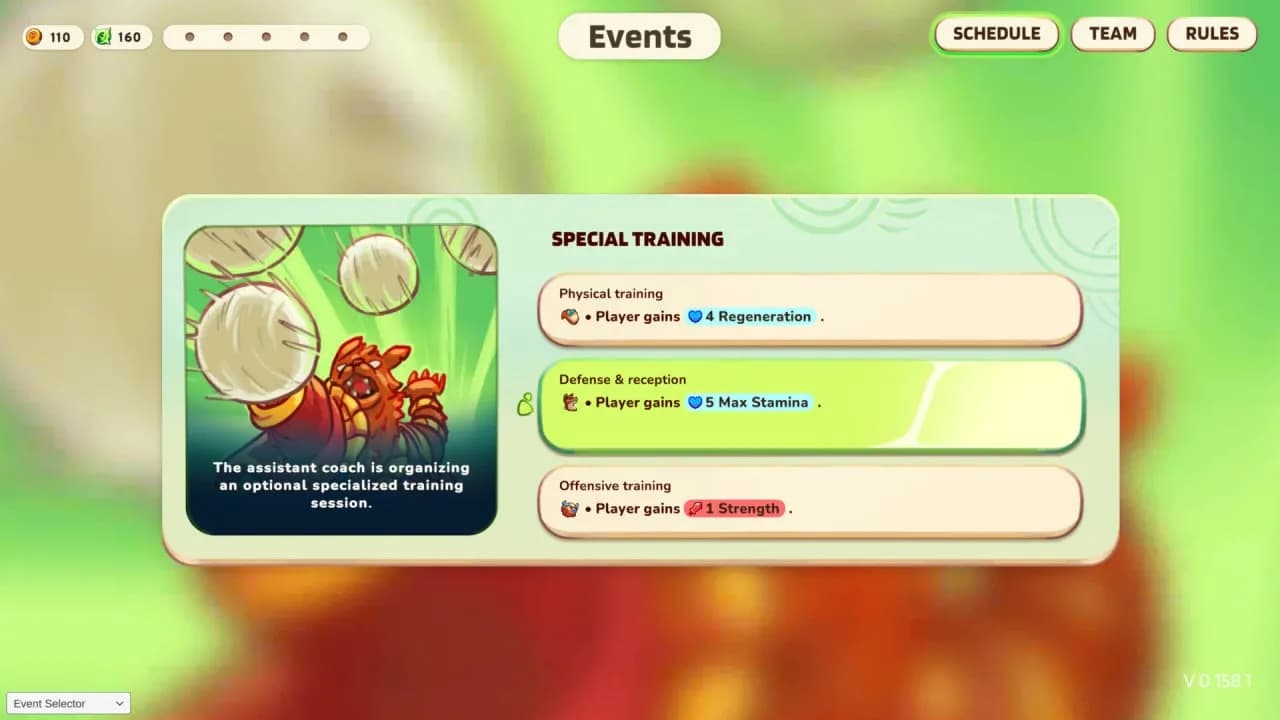 Smash it Wild: Tactical Volleyball Roguelike — скриншот 9