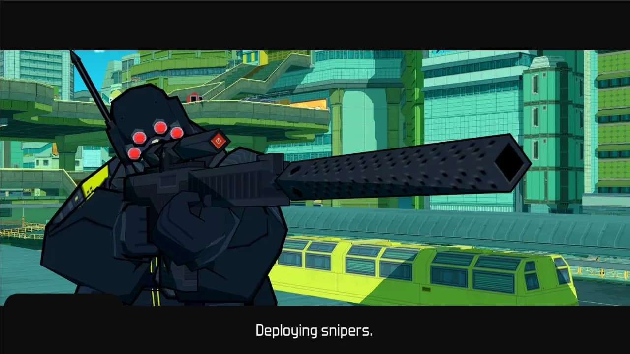 Bomb Rush Cyberfunk — скриншот 11
