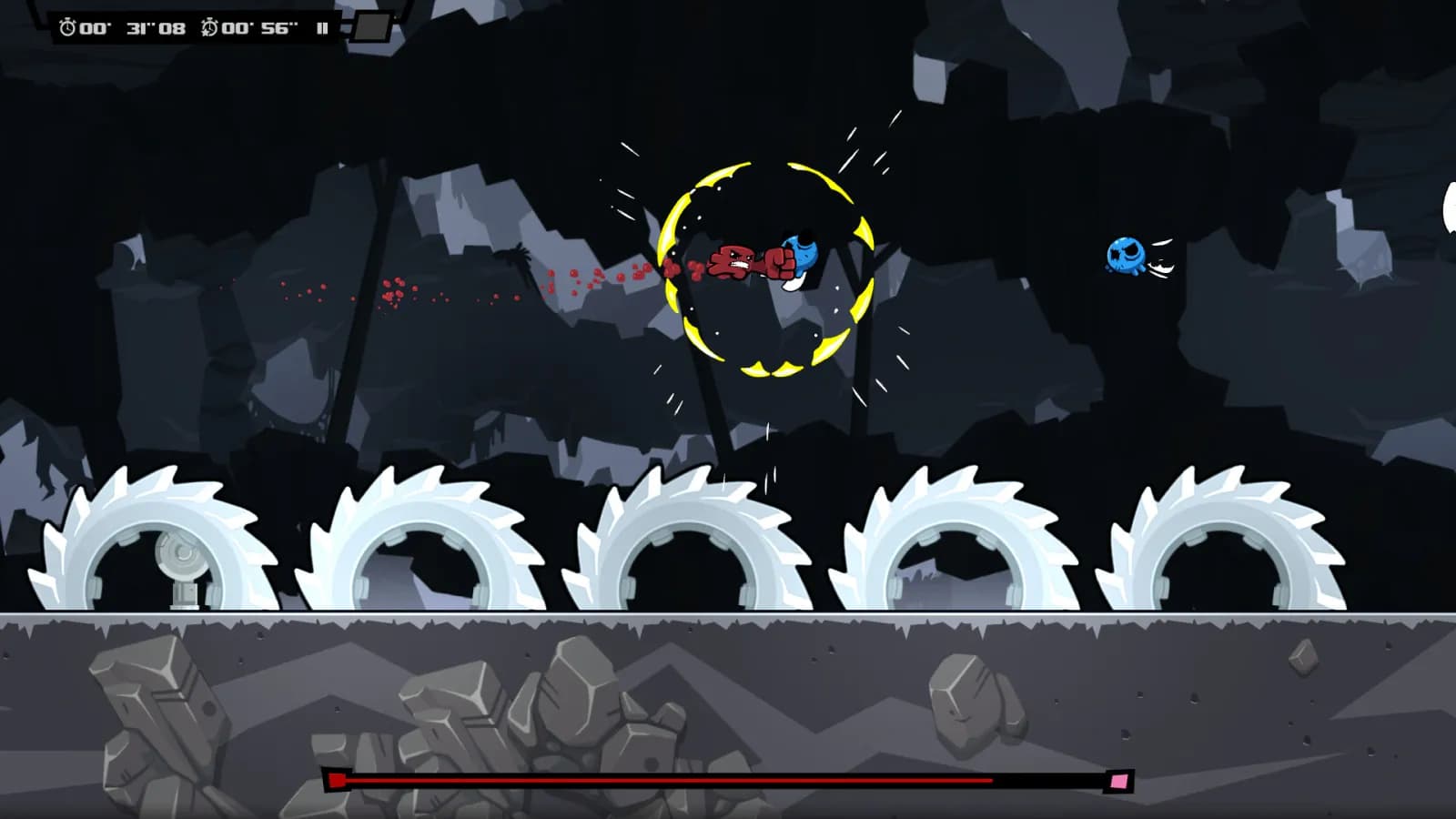 Super Meat Boy Forever — скриншот 1