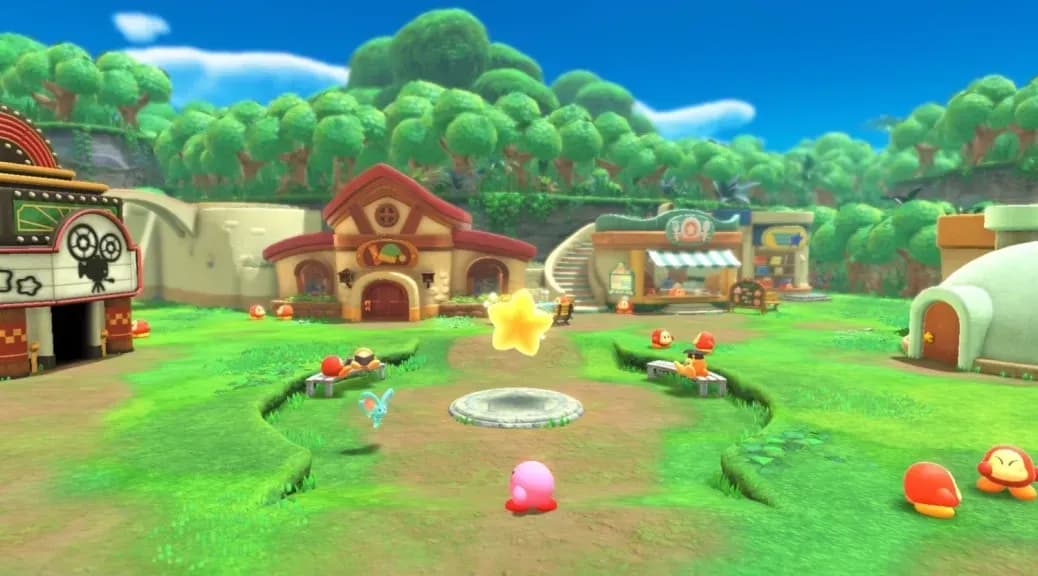 Kirby and the Forgotten Land — скриншот 3