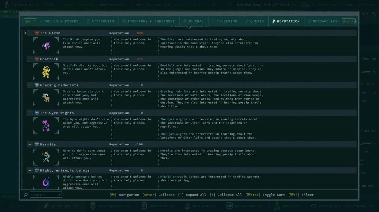 Caves of Qud — скриншот 8
