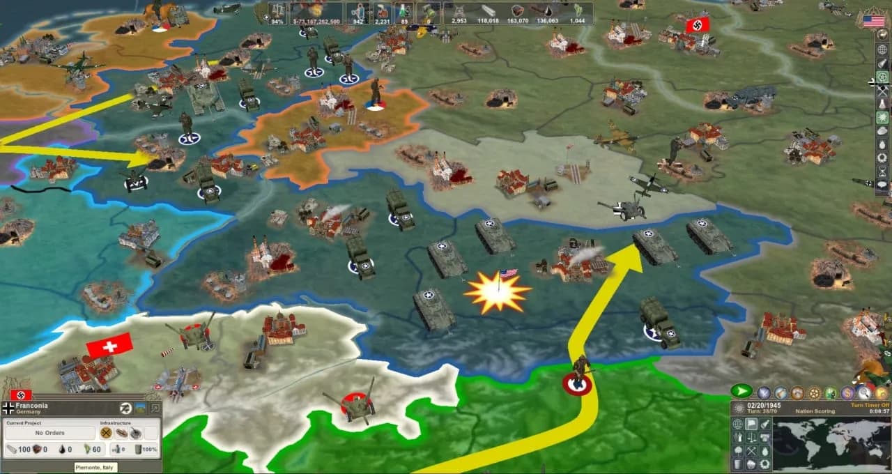 Making History 2: The War of the World — скриншот 7
