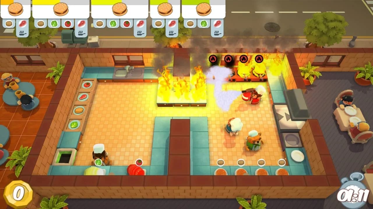 Overcooked — скриншот 5