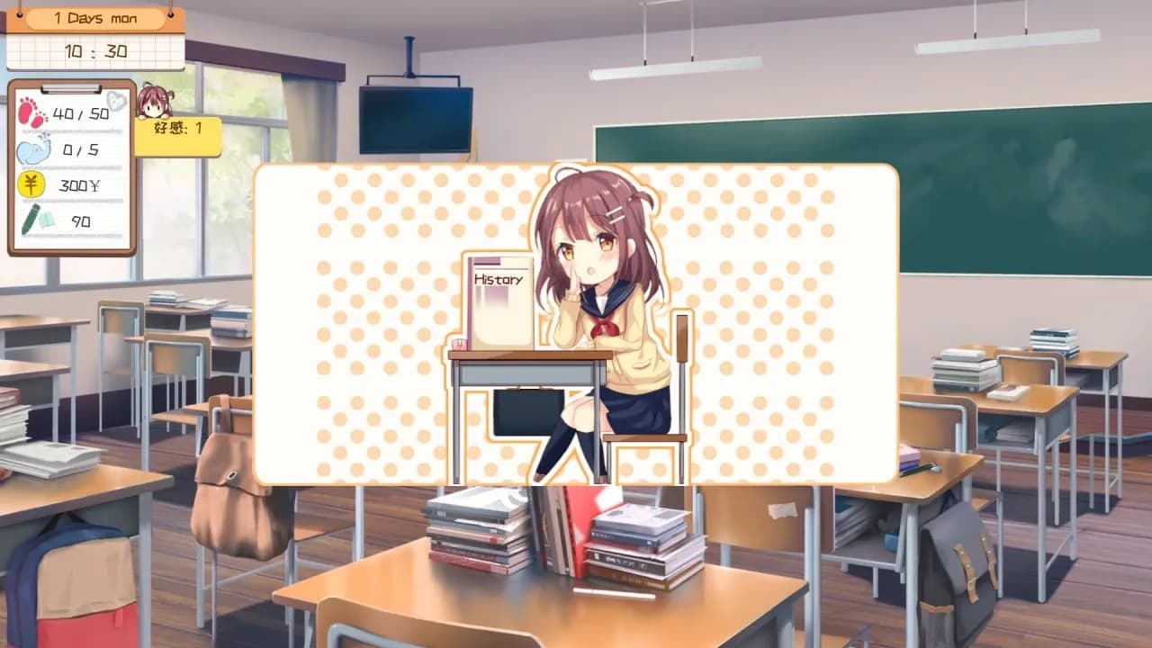 Deskmate Girl — скриншот 2