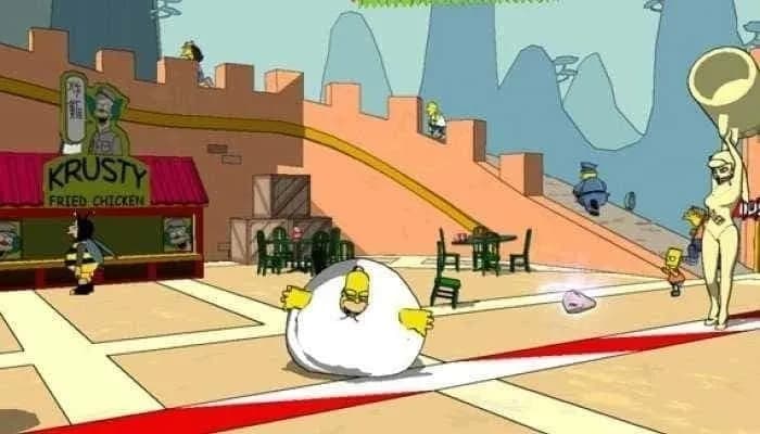 The Simpsons Game — скриншот 2