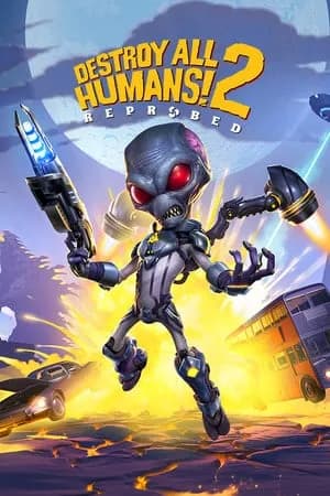 Обложка Destroy All Humans! 2 - Reprobed