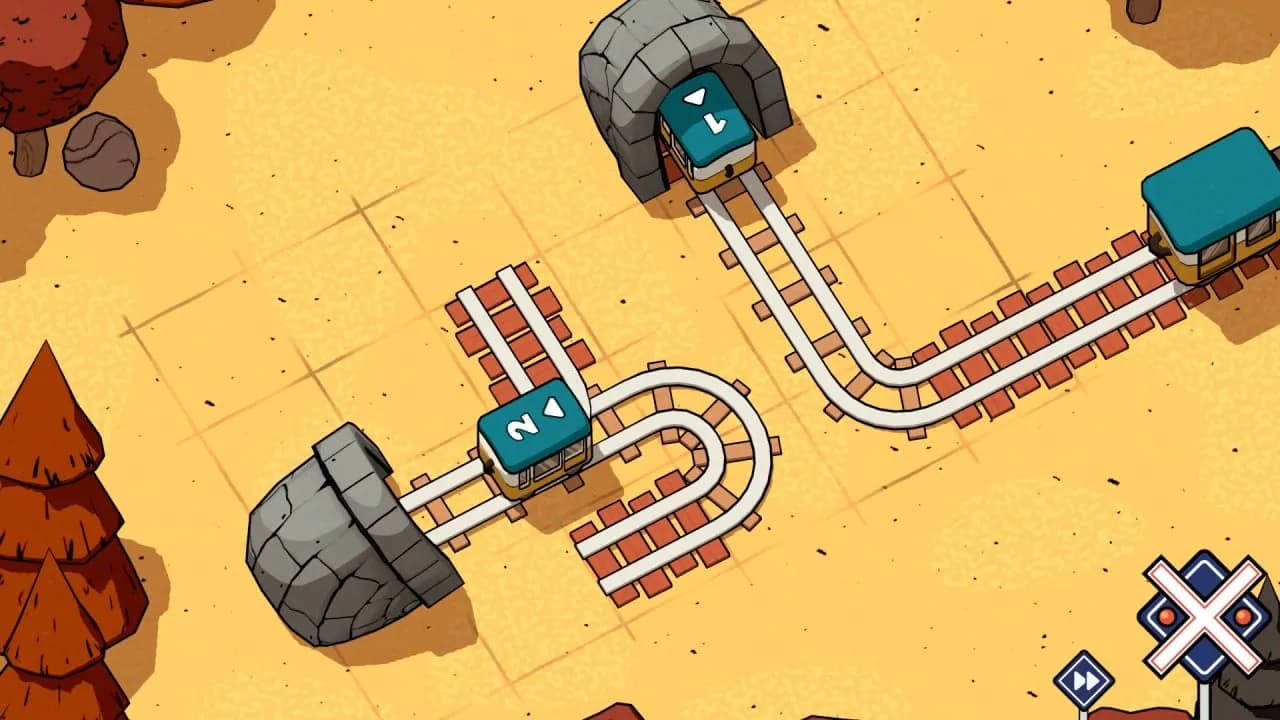 Railbound — скриншот 2