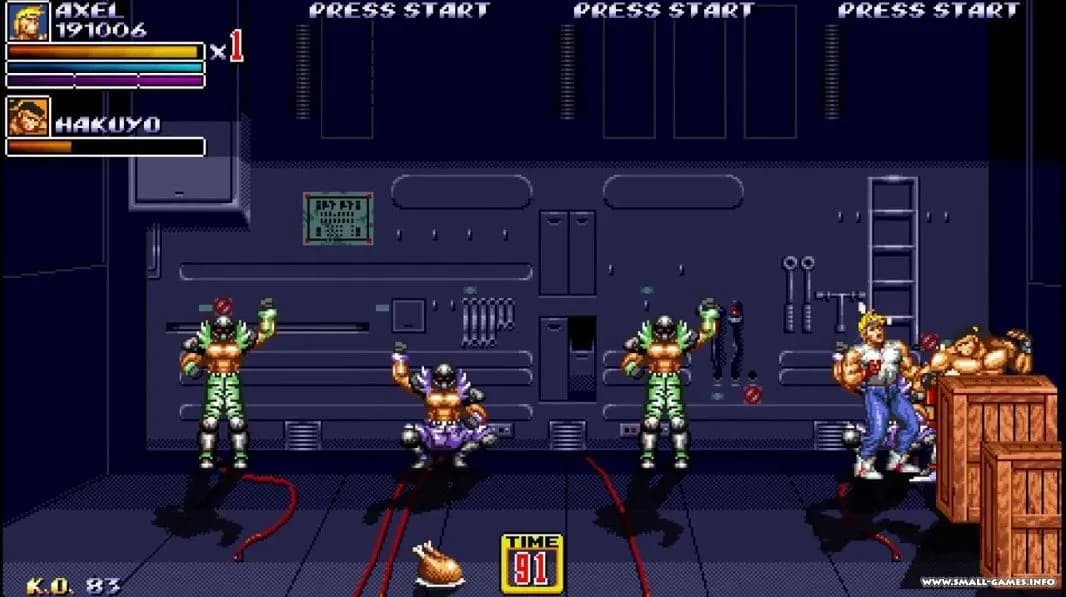 Streets of Rage 2X — скриншот 1