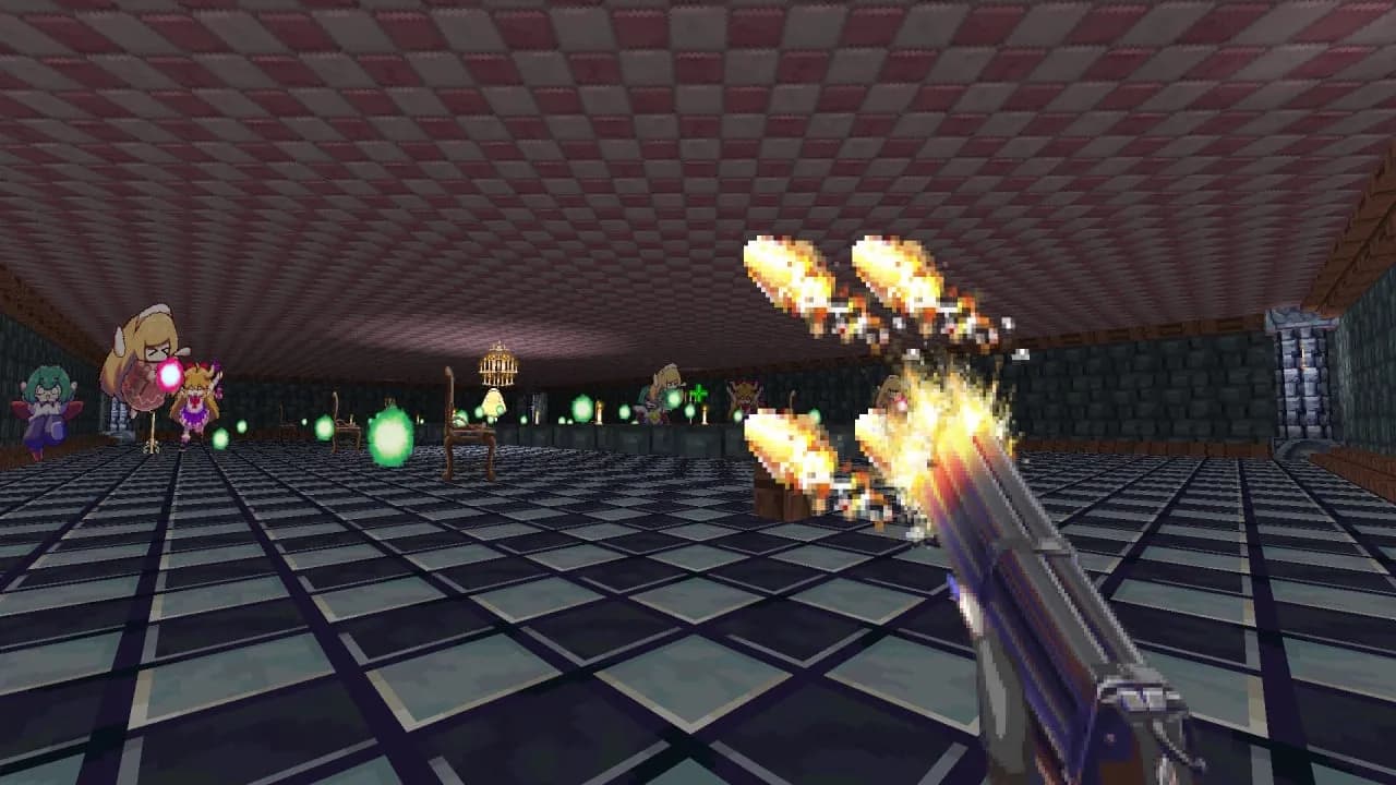 I Am Sakuya: Touhou FPS Game — скриншот 4