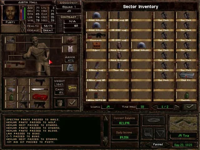 Jagged Alliance 2 Gold — скриншот 4