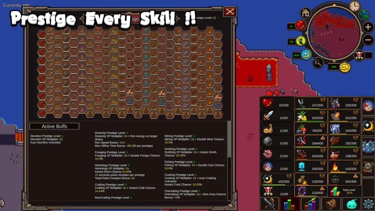Bloobs Adventure Idle — скриншот 2