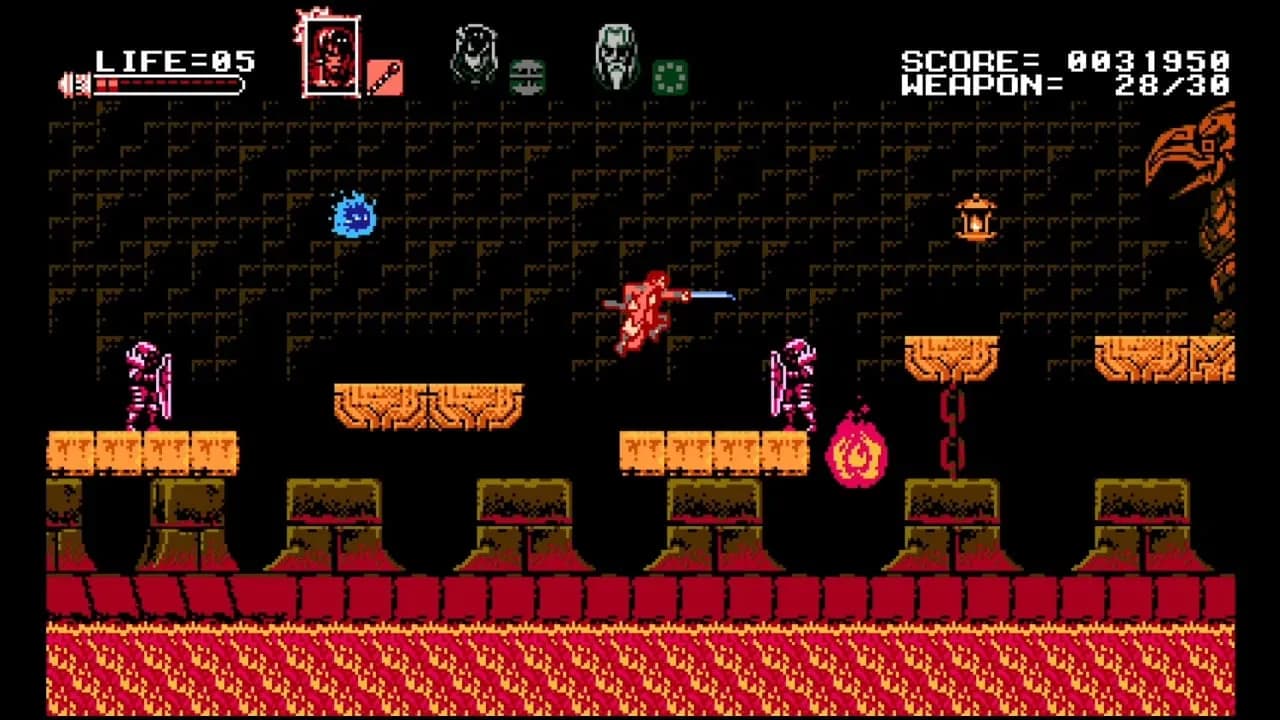 Bloodstained: Curse of the Moon — скриншот 3