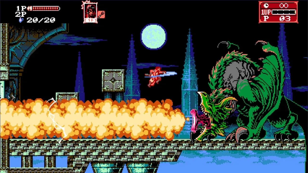 Bloodstained: Curse of the Moon 2 — скриншот 1