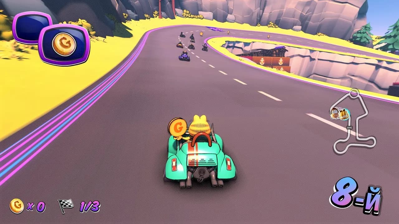 Garfield Kart 2 All You Can Drift — скриншот 3