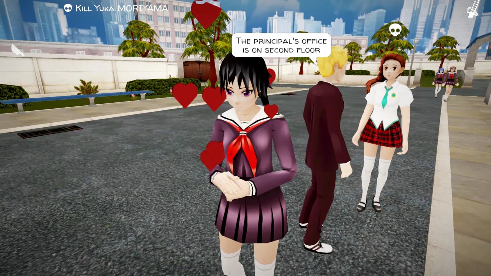 Yandere School — скриншот 1