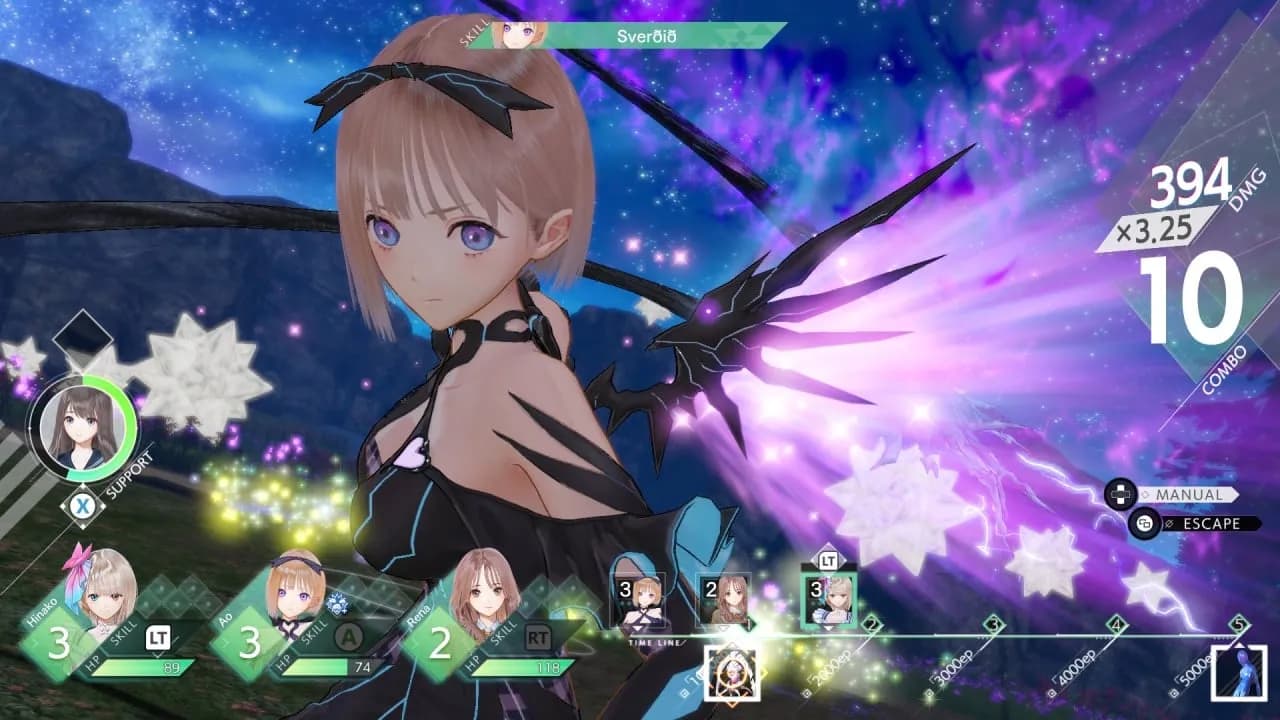 BLUE REFLECTION: Second Light — скриншот 4