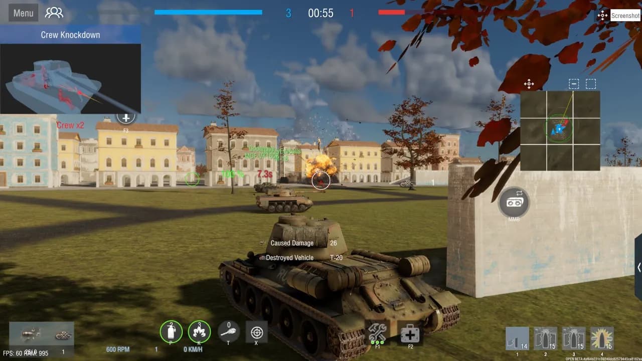 Panzer War — скриншот 2