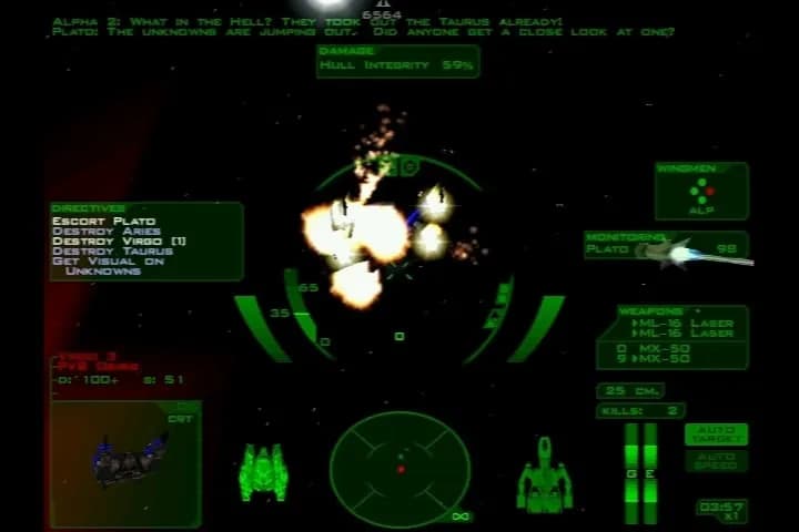 Descent: FreeSpace - The Great War — скриншот 4