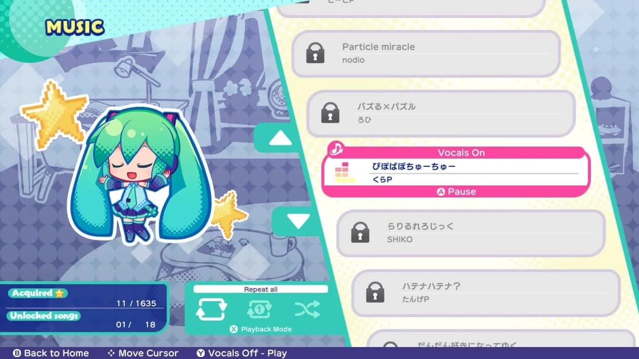 Hatsune Miku Logic Paint S — скриншот 5