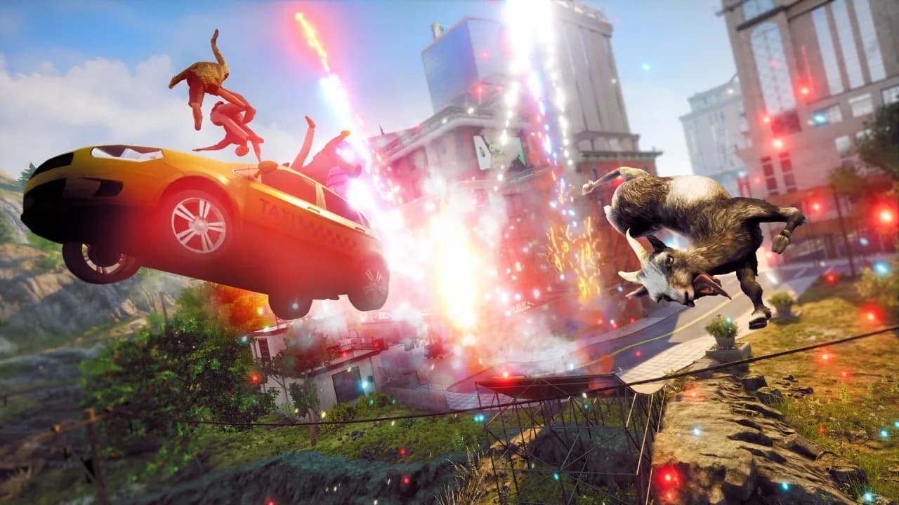 Goat Simulator 3 — скриншот 1
