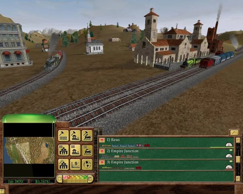 Railroad Tycoon 3 — скриншот 2
