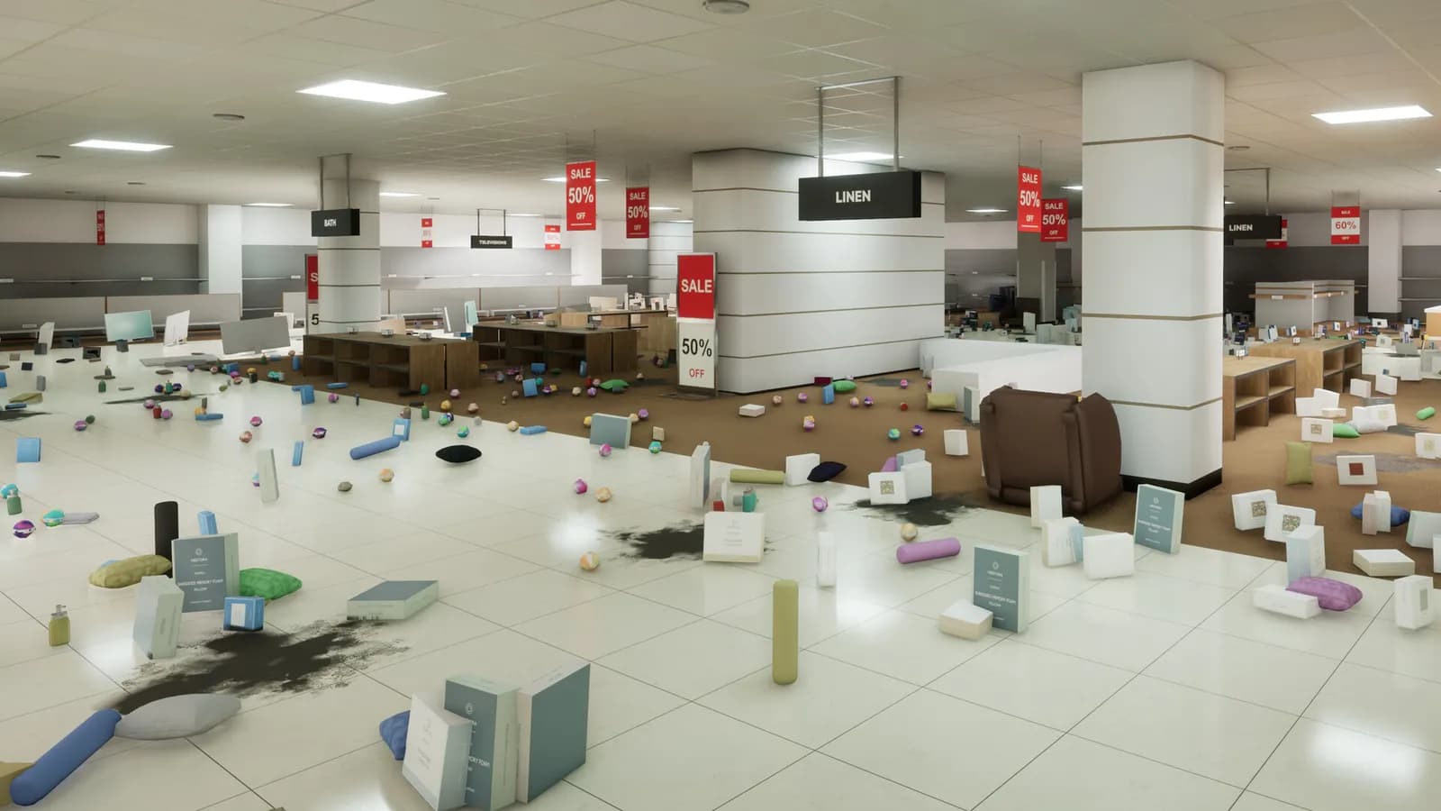 Black Friday Janitor: Clean the Whole Mall — скриншот 10