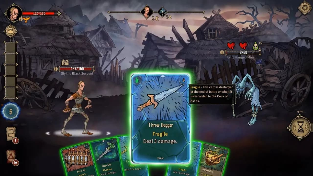 Deck of Ashes — скриншот 2