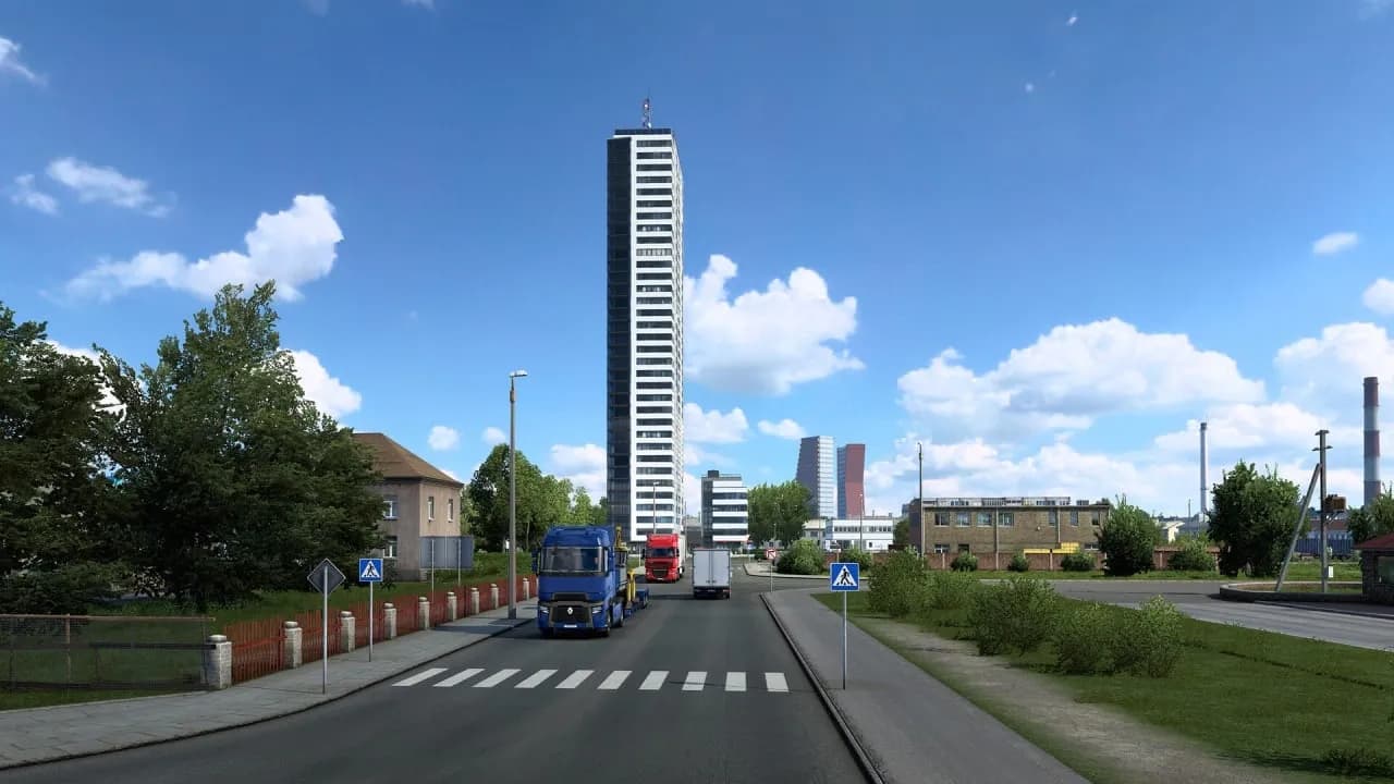 Euro Truck Simulator 2 - Beyond the Baltic Sea — скриншот 8