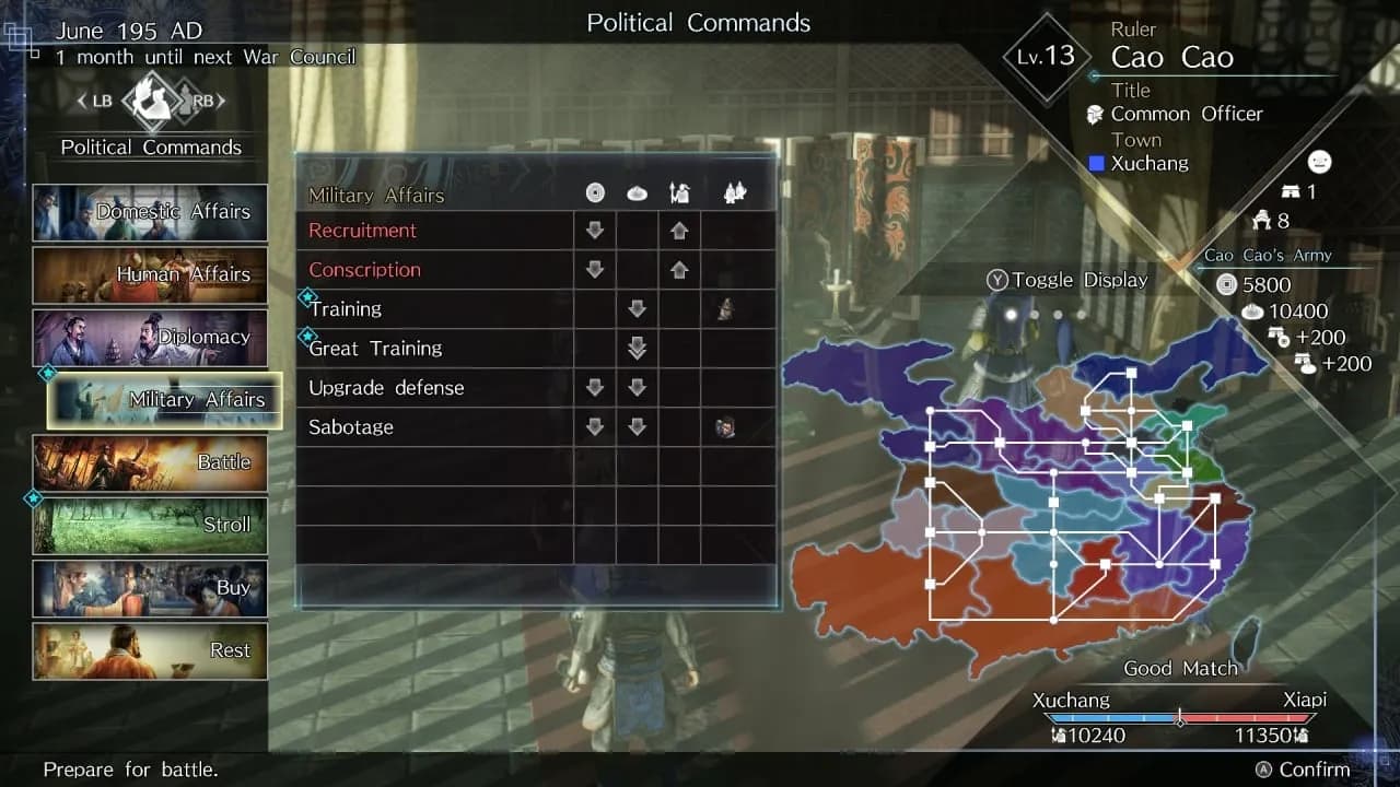 DYNASTY WARRIORS 9 Empires — скриншот 5