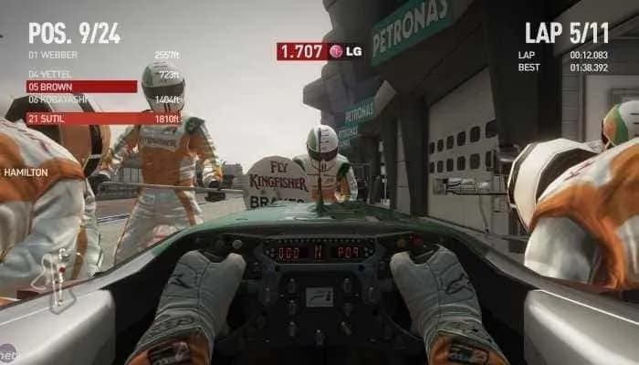 F1 2010 — скриншот 1